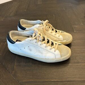 Golden Goose Super Star - Size 39 (Color : White/Ice/Black)
